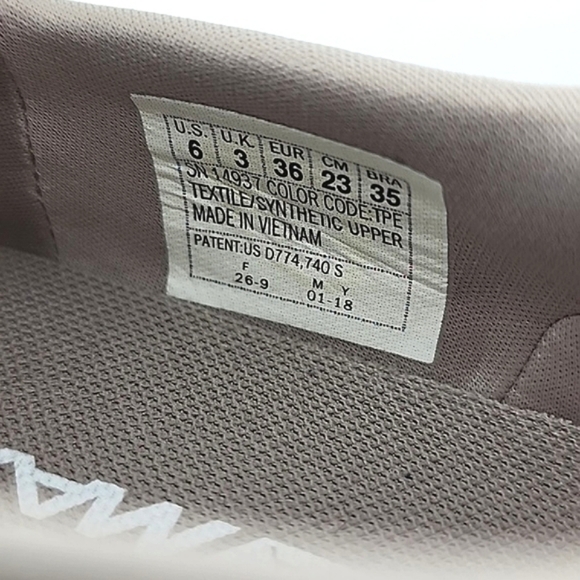 Skechers Performance Go Walk 4 Pursuit Walking Slip On Shoe Heathered Beige Sz 6 - Picture 12 of 16